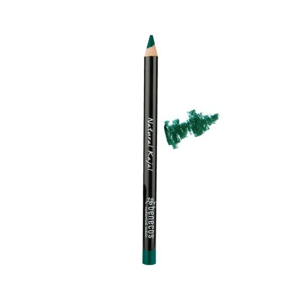 Benecos Natural Cosmetics - Crayon Kajal - Végétalien - sans Talc - Noir