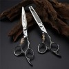 KOAIEZ 6.0 inch Hair Cutting Scissors Set, Multifunctional Salon Hairdressing Scissors Kit Thinning Scissors Straight Shears 