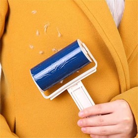 AFFLHYJK Nettoyeur de Rouleau Lavable dissolvant de Peluches Collant Picker vêtements de Poils danimaux Peluches Brosse réut