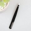 VANGLI Tweezers Stainless Eyebrow Tweezers Brush Comb Eyelashes Extension Double Eyelids Clip