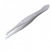 VANGLI Tweezers 1pc Stainless steel eyebrow clip flat mouth eyebrow tweezers eyebrow clip beauty clip makeup tool.