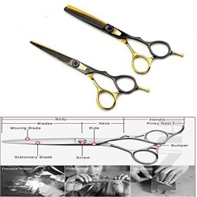 Global Hairdressinghaircutting Ciseaux Minces Barberhaircutting Ciseaux Professionnels Ciseaux à Cheveux Coupe Sharp et Préci