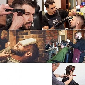 Ensemble de ciseaux de coiffure 14 pièces kits de ciseaux de coupe de cheveux ciseaux de barbier ensemble de ciseaux de coiff