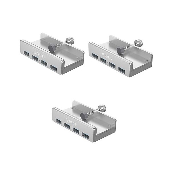 FOMIYES 2 Pcs Hub Usb30 À 4 Ports Plus Port DAlimentation Hub USB Hub USB Chargeurs USB Hub De Port De Distributeur De Burea