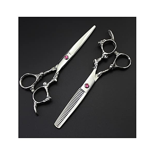 Outils de coiffure professionnels, ciseaux de coiffure argentés, ciseaux de coiffure, ciseaux de coiffure professionnels avec