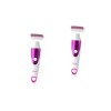 minkissy 2 Pièces Épilateur Rasoir Rasoir De Sourcils Sourcil Shaper Femmes Épilateur Coupe Des Sourcils Miss Rasoir Violet