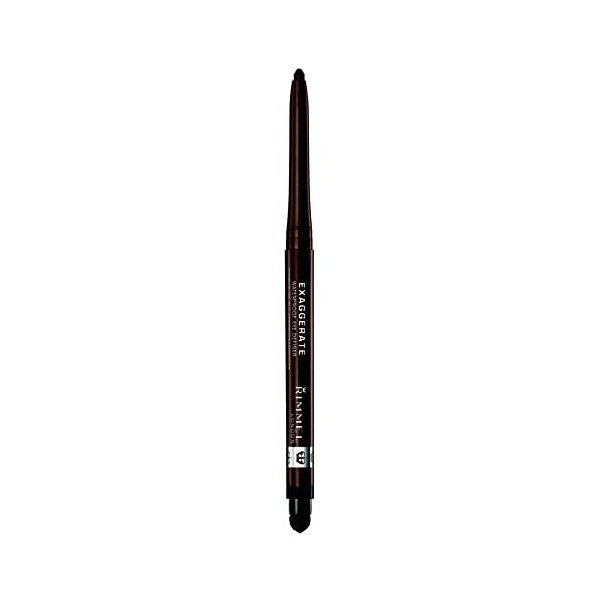Rimmel London Exaggerate Eye Definer Waterproof - 212 Rich Brown For Women 0.009 oz Eyeliner Eyeliner / Khôl / Crayon