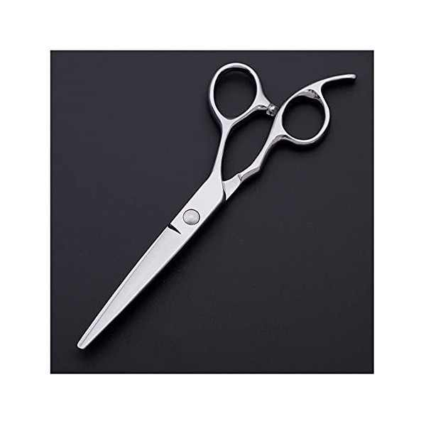 NC Ciseaux de Coiffure Professionnels de 6 Pouces, Ciseaux de Coupe de Cheveux de styliste, Coupe Plate, Outils de Coiffeur C