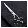 NC Ciseaux de Coiffure Professionnels de 6 Pouces, Ciseaux de Coupe de Cheveux de styliste, Coupe Plate, Outils de Coiffeur C