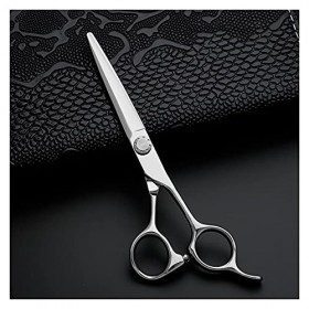 NC Ciseaux de Coiffure à poignée Droite de 6 Pouces, Ciseaux Plats, Ciseaux à Franges, Ciseaux de styliste Outils de barbier