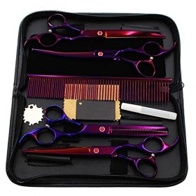 WYGC Ciseaux Coiffure 6,0 Pouces De Couleur La Créativité Personnalité Texture Fine Professionnelle Acier Inoxydable Ensemble