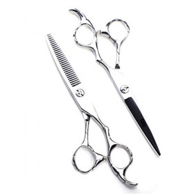 Couper Les Cheveux Coiffure Ciseaux, 440C 6.0" Professionnel Ciseaux De Coiffure Set, Ciseaux De Coupe, Eclaircie Ciseaux, Sa