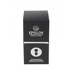 Epsilon Brosse à raser avec Pointe argentée en Fibre de Coquillage 26 mm, Standard, Unique