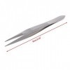 VANGLI Tweezers Professional Stainless Steel Straight Fine Point Tweezers For Eyelash Extension Eyebrow Tweezer Make Up Acces