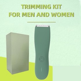 Funfob Tondeuse pour homme - Balles rechargeables - Sans danger pour la peau - Imperméable - Durable - Facile à