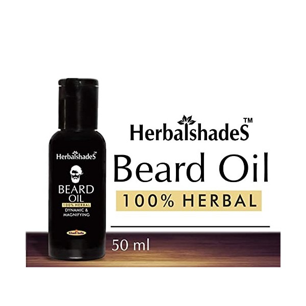 LOGY Herbalshades Huile de croissance de barbe