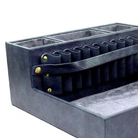 Harilla Ciseaux coiffure rangement Organisateur rangement pour tonuses électriques Rouleau Peigne - Gris