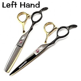 SXFZQ Ciseaux de Coupe des Cheveux gauchers pour Cheveux 6,0 Pouces, Salon Haut de Gamme Ciseaux Coiffure - cisailles daminc