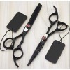 Ensemble de ciseaux de coiffeur, ciseaux de coupe de cheveux professionnels et ciseaux de coiffure pour salon, barbier ou usa