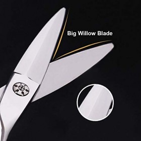 LIZA Ciseaux De Coiffure 6 Pouces, Grande Lame De Saule, Ciseaux à Un Tranchant, Gros Ciseaux, Accessoires De Coiffage à Cisa