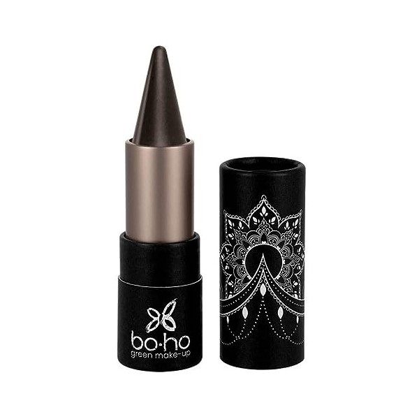 Khôl Kajal Bio 01 Black Boho Green Make-Up crayon yeux maquillage vegan