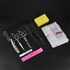 Chaomeiart 6,0 Pouces Ciseaux Cheveux Professionnel Coiffure Salon De Coiffure Set Japon Acier Plat Shear Dents Ciseaux À Eff