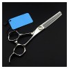 Ciseaux pour coupe de cheveux Ciseaux de coiffure à roulement de 6 pouces Ciseaux de maquillage Ciseaux à dents de coiffeur C