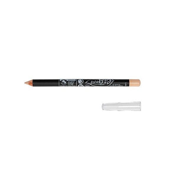 PUROBIO Kajal Crayon Yeux, 43 Nude - 1.30 Gr, petit