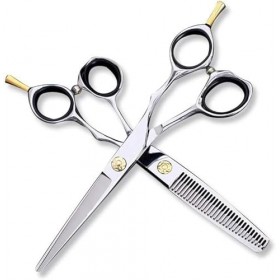 Générique Ciseaux De Coiffure Et Ciseaux Amincissants Conception Unique 15,2 Cm Violet Salon Barbiers Ou Usage Domestique