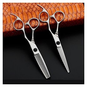 Ciseaux de coupe de cheveux à main de 5,5 pouces, ciseaux de coupe de cheveux, ciseaux de coupe de cheveux plats, ciseaux de 