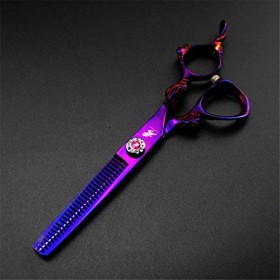 Ciseaux amincissants professionnels, kit de coupe de cheveux multi-usage professionnel de 6,0 pouces ensemble de ciseaux de c