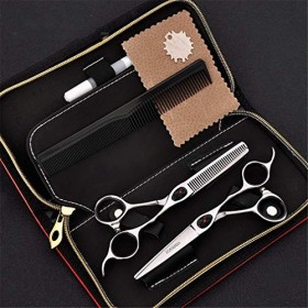 6,0 Pouces Professionnel Ciseaux De Coiffure Set, Styling 440C en Acier Inoxydable Outil Ciseaux De Coiffure Ciseaux Droits 