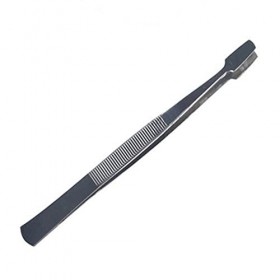 VANGLI Tweezers Stamp Tweezers Stainless Silver Durable Stamps Collector Tools for stamps Collec