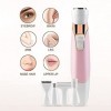 Épilateur Compact Rasage Et Tondeuse - Tondeuse Bikini Styler, Épilateur Électrique Tondeuse Femme, Coffret Dépilation Rasoi