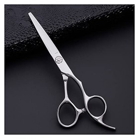 Xiaozhoukeji Ciseaux de 5,5 Pouces de Coiffure, Ciseaux de Coiffure Professionnels, Ciseaux de Coiffure, Ciseaux Plats, Cisea...