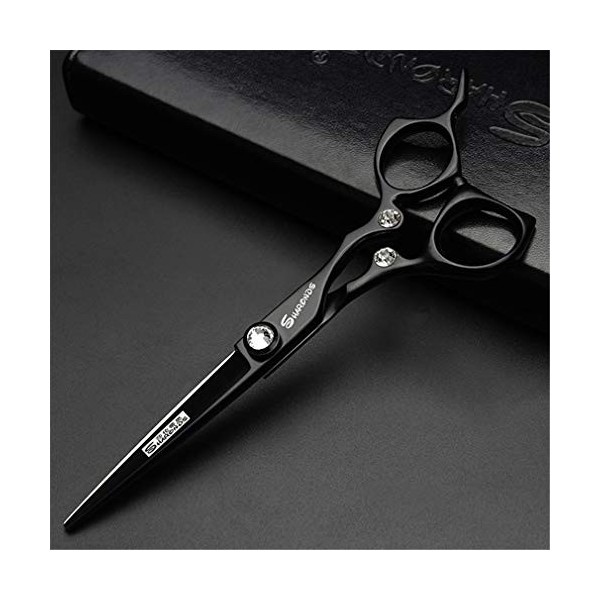 6,0 Pouces Professionnel Ciseaux De Coiffure Set, Salon De Coiffure Ciseaux Salon Outil Styling en Acier Inoxydable Ciseaux 