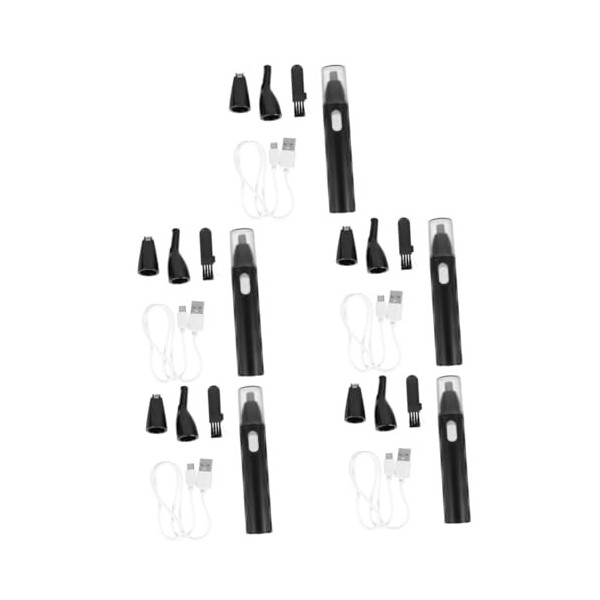 minkissy 4 Ensembles Nez Tondeuse À Cheveux Maison Épilateur Électrique Vibrissa Tondeuse Nez Tondeuse À Cheveux Tondeuses À 