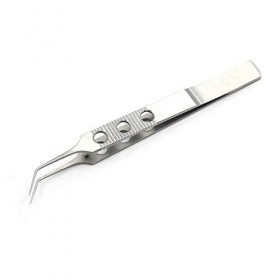 VANGLI Tweezers Micro tweezers with teeth and hooks, thread removal tools, instruments, and tools for clamping ruby and diamo