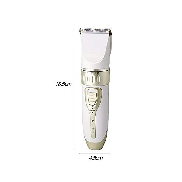 QZH Tondeuse à Cheveux Hommes, Salon Professionnel de ménage Utilisation indicateur de Charge électrique Rechargeable Tondeus