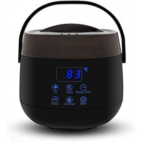 Chauffe-Cire Smart Wax Heater Pot de Fusion Tactile Portable avec écran LED Exfoliation Body Hair Removal Jambes Bikini Home ...
