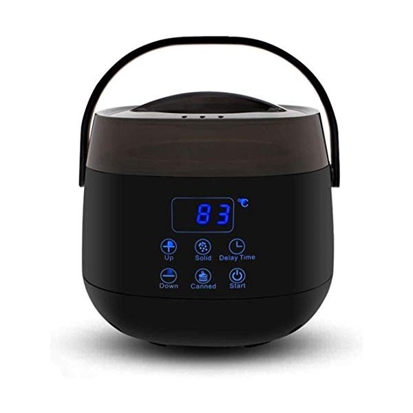 Chauffe-Cire Smart Wax Heater Pot de Fusion Tactile Portable avec écran LED Exfoliation Body Hair Removal Jambes Bikini Home 