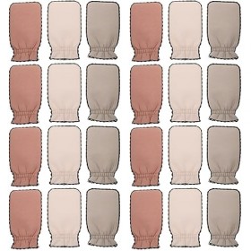 FRCOLOR 24 Pièces Serviette Exfoliante Gants De Gommage Épurateurs De Visage Gant De Bain Coréen Douche Épurateur De Gants Ex
