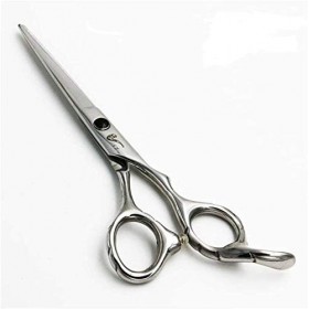 Ensemble de coiffure 6 "tuyau professionnel en acier inoxydable ciseaux de coupe de cheveux Salon Cut + amincissement ciseaux