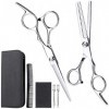 Ensemble de coiffure 7 PCS Ciseaux de coiffure professionnels Kit de coupe de cheveux Ciseaux de coupe de cheveux Ciseaux de 