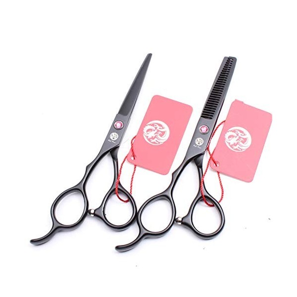 Ciseaux de coupe de cheveux pour gaucher série de ciseaux de coiffeur pour coiffeur professionnel Ciseaux de styliste de salo