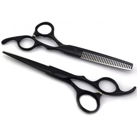 Générique Ciseaux de Coiffure Ciseaux pour Animaux de Compagnie beauté Coupe de Cheveux cisailles 8 Pouces Bleu Diamant Cadea