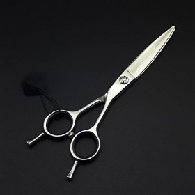 Ciseaux à cheveux Willow Ciseaux courbes Ciseaux de barbier Vis de roulement Couleur : Découpe ajouter sac Découpe uniquem