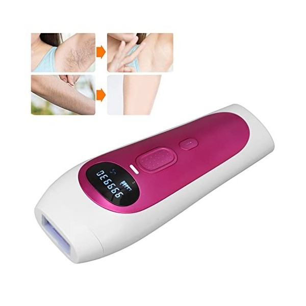 Épilation IPL 999900 clignote 2 modes 100-240V système dépilation IPL haute efficacité 5 engrenages de jambe Prise UE