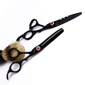 Ensemble de ciseaux, ensemble de ciseaux de coiffure de 6,0 pouces Ensemble de ciseaux de coiffeur professionnels Ensemble de