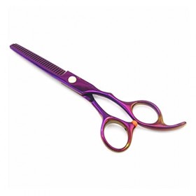 XiYou Ciseaux de Coupe de Cheveux Coupe, Animal de Compagnie Violet de 7 Pouces, toilettage, Poils de Chien, Ciseaux, Coiffur